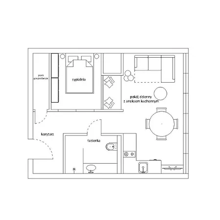 Montevideo Centrum 2 Apartman Sopot